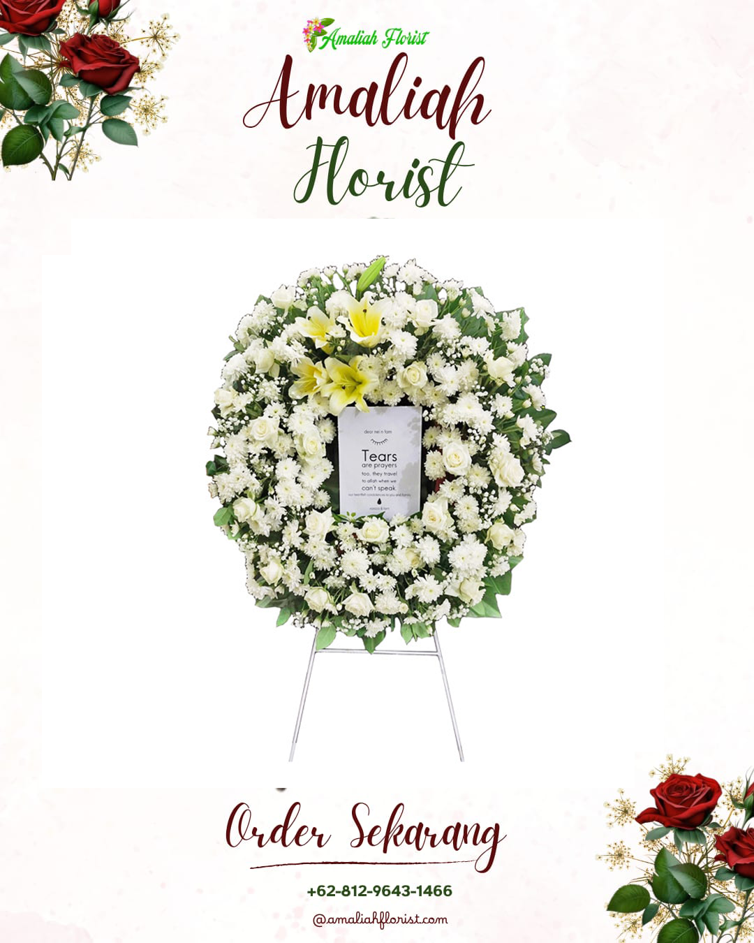 Krans Bunga Duka Kasiman